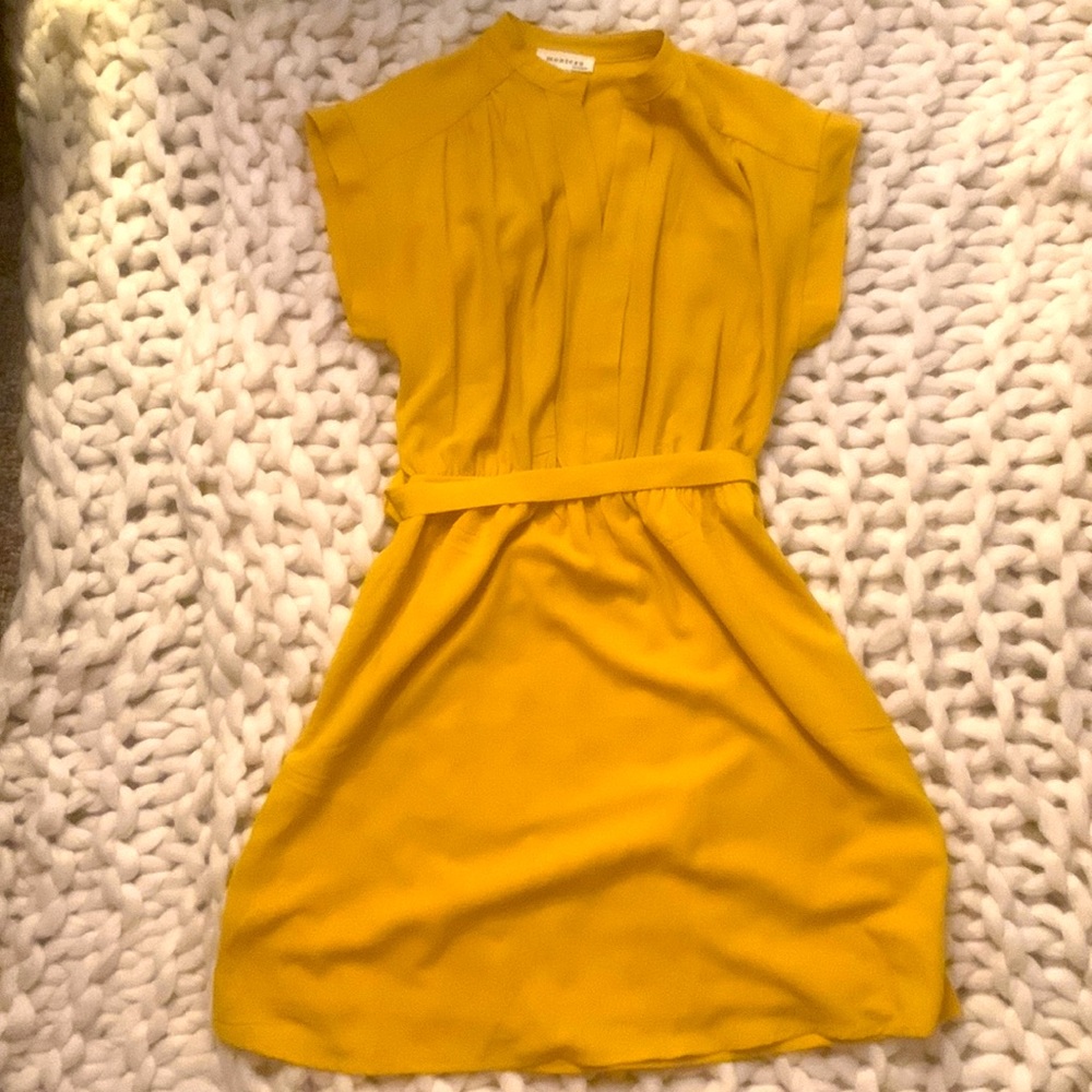 Yellow Mini Dress